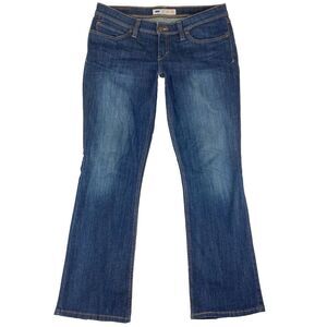 Levi's Demi Curve Straight Leg Womens Jeans Low Rise Size‎ 13 S/C